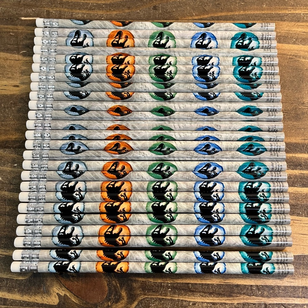 Vintage Jurassic Park Pencils Lot Of 25 Movie Collectible FREE SHIPPING